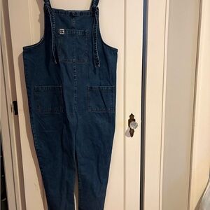 Lucy & Yak Blue Denim Overalls